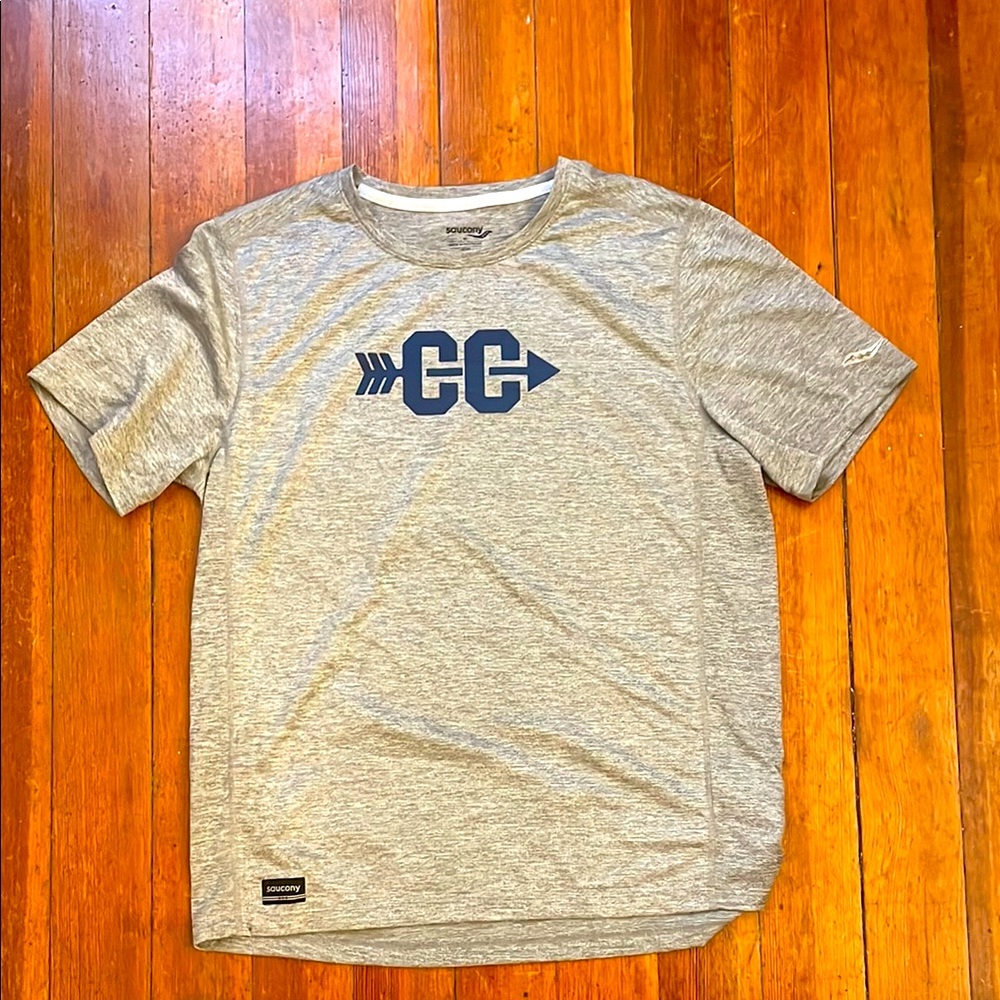 Saucony Heather Gray T-Shirt